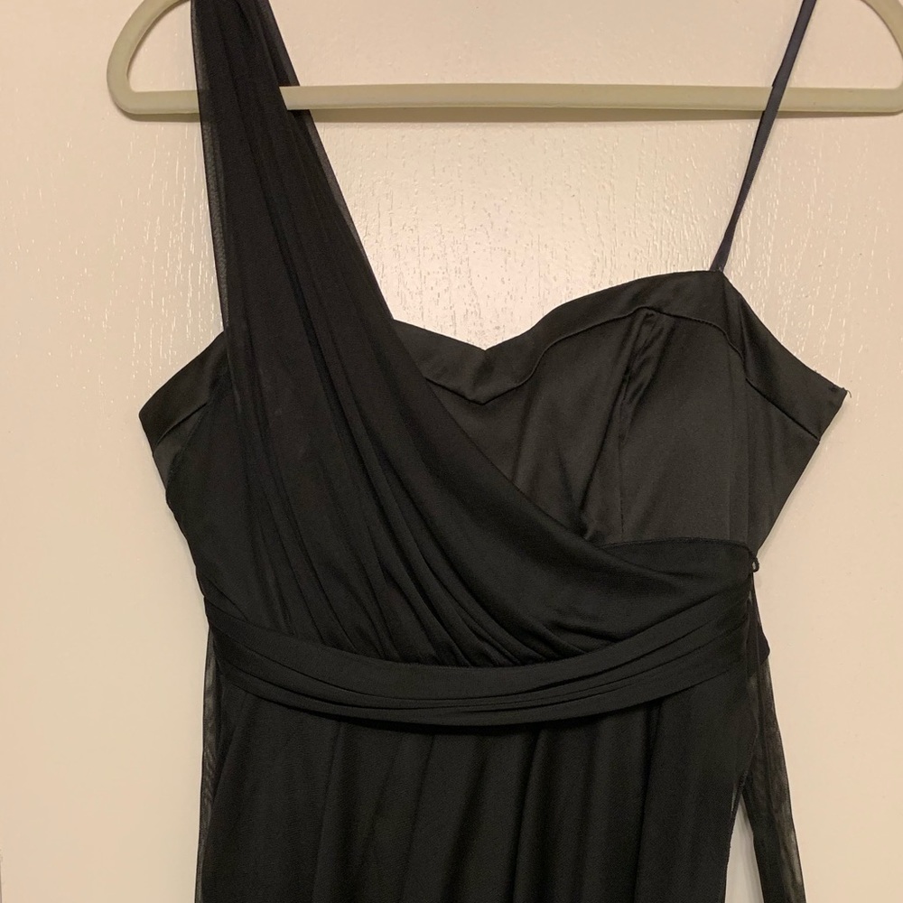 Women’s one shoulder goddess dress